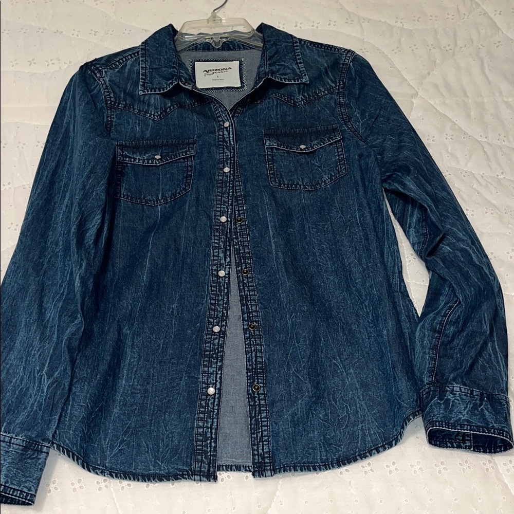 Arizona Jean Company Indigo Denim Shirt
